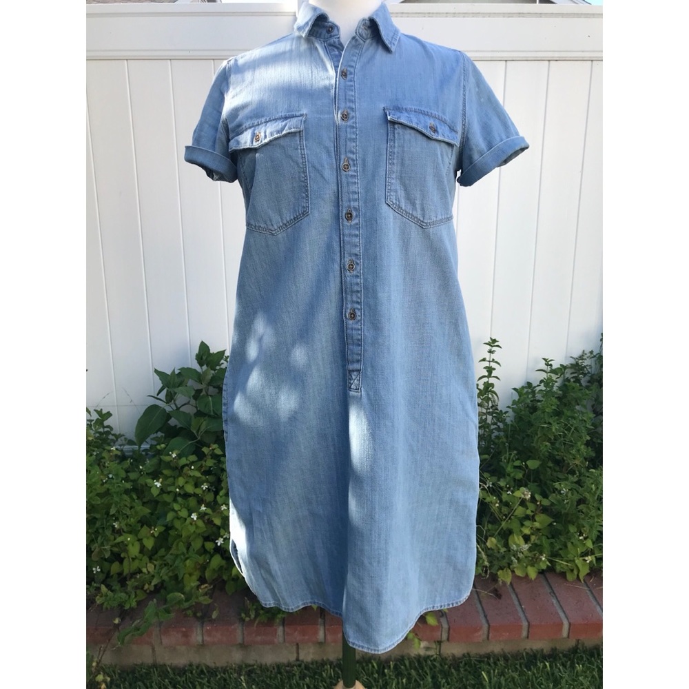 denim dress
